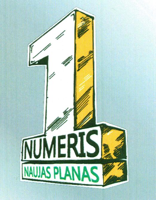 Prekės ženklas: 1 NUMERIS NAUJAS PLANAS